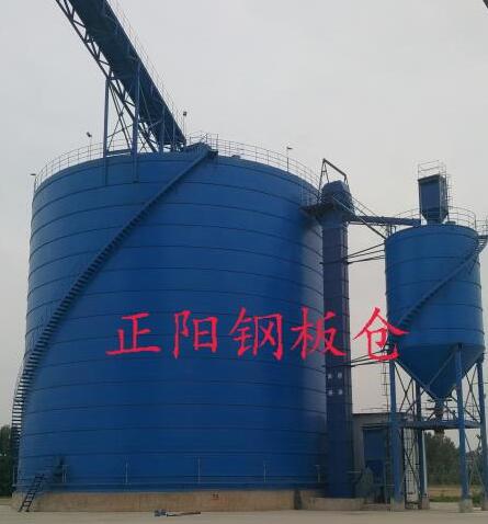 周矶管理区大型矿粉钢板库